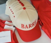Red Barre Trucker Hat